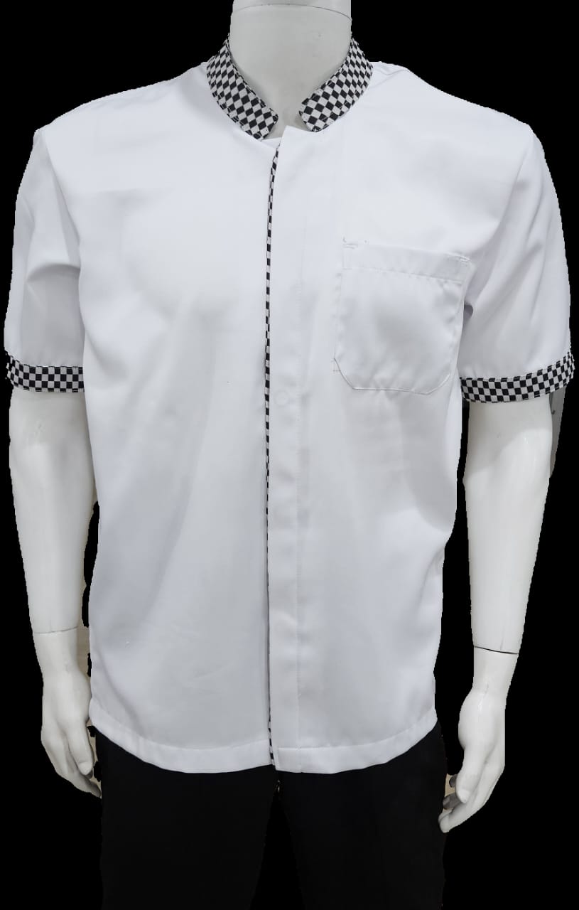 Chef Coat Short Sleeve Code ACHS-04