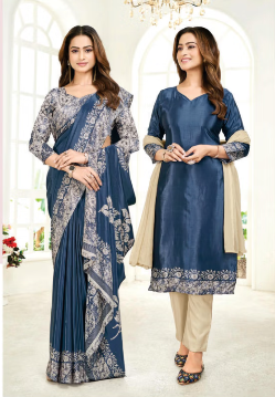 SAREE & UNSTITCHED SALWAR SUIT STYLE D.NO. 3316/ 3316-D PRICE RS 575