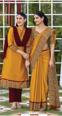SAREE & UNSTITCHED SALWAR SUIT STYLE D.NO. 3390/ 3390-D PRICE RS 575