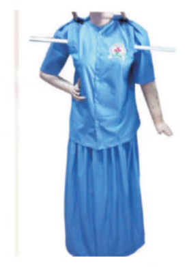 Patient Uniform Top & Petticoat MPU-09 - Rs 370