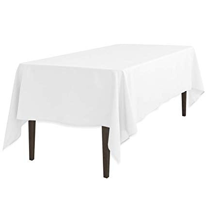 TABLE CLOTH BEST SIZE FOR 6 SEATER TABLE. TABLE CLOTH SIZE 66"x 78" TWILL KOREA 200 GSM