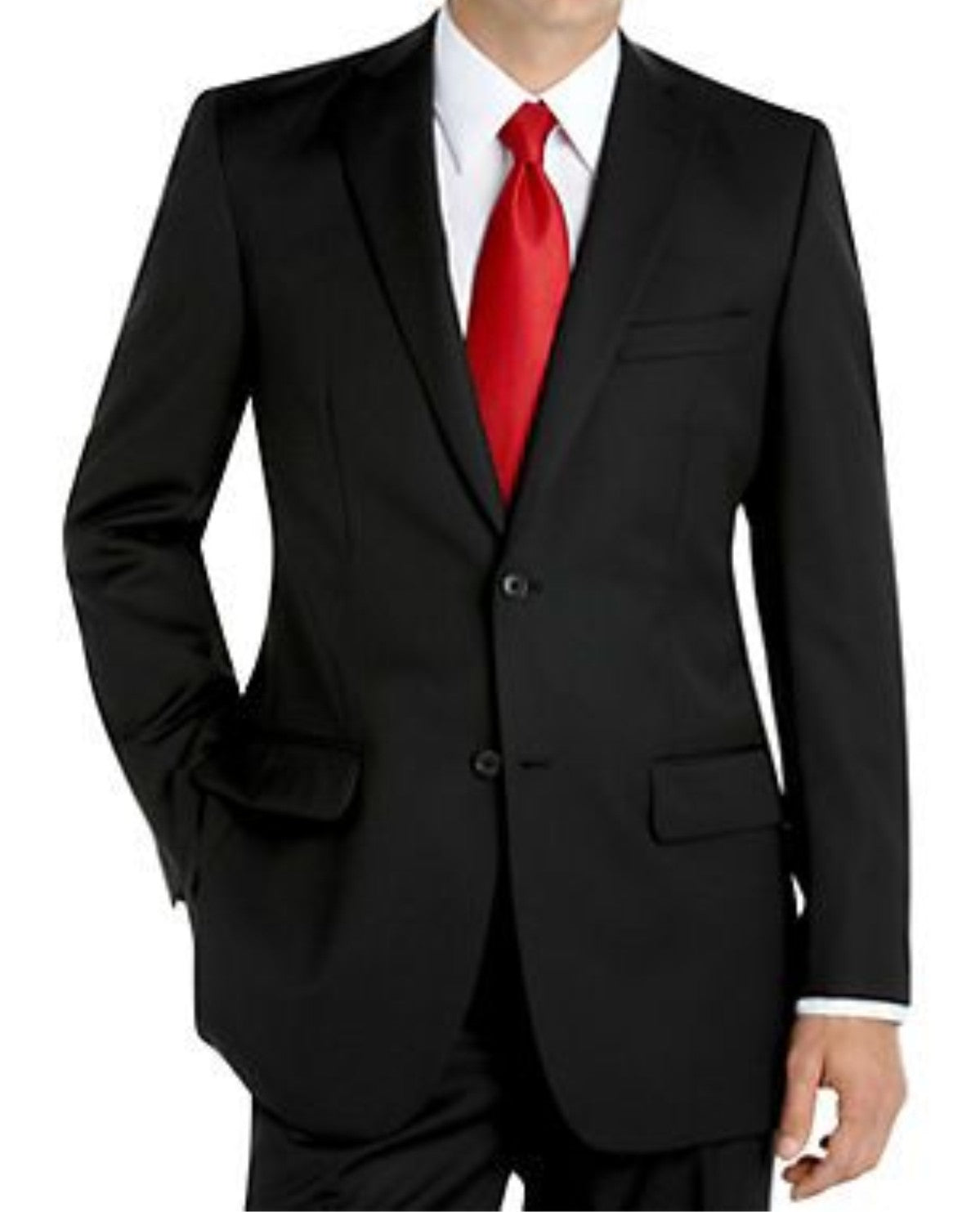 Suit Black Complete Two Button Blazer, Trouser, Shirt & Neck Tie. PRIC –  lordsindia