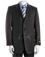 Suit Blackish Blue Self Stripe Formal Suit - Blazer, Trouser, Shirt and Neck Tie Set PRICE RS 1899 PER PIECE. MOQ 1