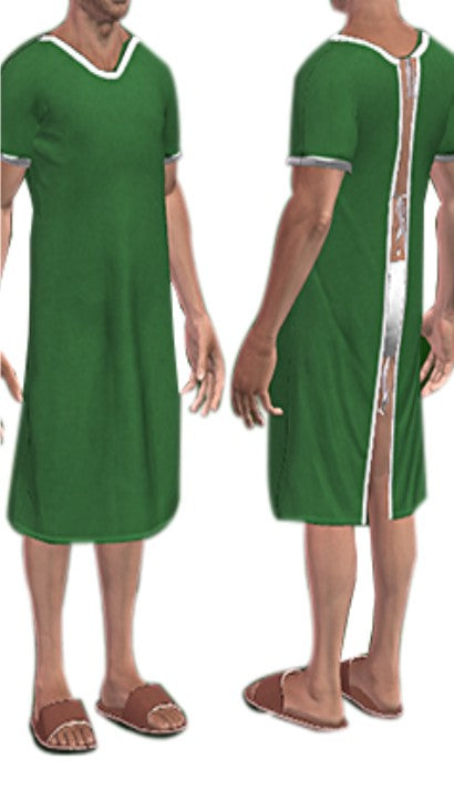 UNISEX PATIENT GOWN - ICU GOWN - O.T. GOWN