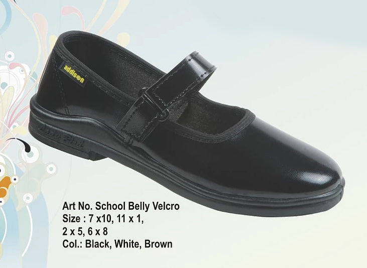 Black Belle Belted Lady Shoes | Lords