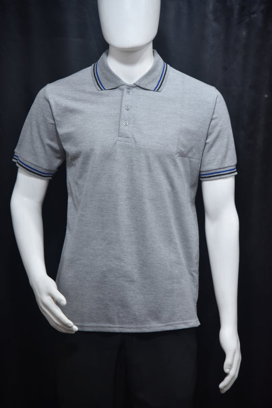 Premium Mélange T-Shirts with Tipping – 230 GSM Code - TST-14 TSHIRT Rs  220