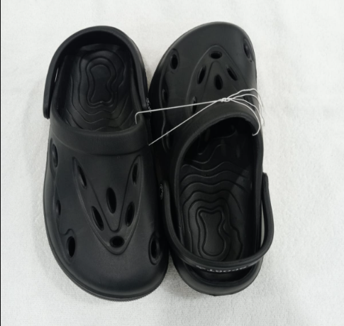EVA Clog Slipper – White & Black – Rs. 220 Per Pair