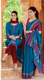 SAREE & UNSTITCHED SALWAR SUIT STYLE  D.NO. 3378/ 3378-D PRICE RS 575