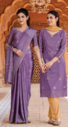 SAREE & UNSTITCHED SALWAR SUIT STYLE  D.NO. 3379/ 3379-D PRICE RS 575