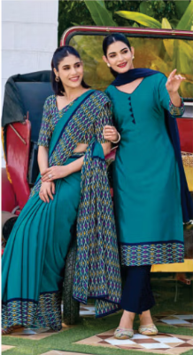 SAREE & UNSTITCHED SALWAR SUIT STYLE  D.NO. 3389/ 3389-D PRICE RS 575