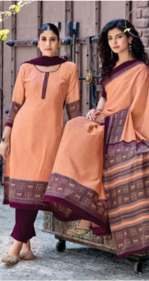 SAREE & UNSTITCHED SALWAR SUIT STYLE D.NO. 3395/ 3395-D PRICE RS 575