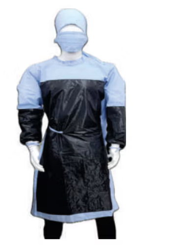 SURGEON GOWN – D-COLOR HALF PVC PROTECTION | SG-019 | ₹445