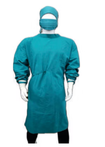 SURGEON GOWN – PLAIN MILL-COTTON CASEMENT FABRIC | SG-021 | ₹425