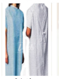 Unisex Patient Gown MUG-08 - Rs 335 Per Piece