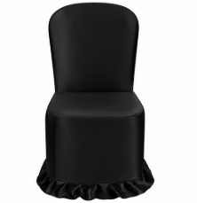Plain Single Color Chair Cover for Plastic Armless Chairs | Bright Lycra 28 Gauge | Wedding, Party & Banquet Decor