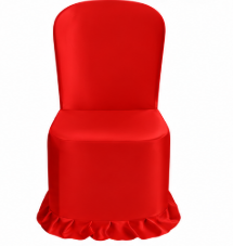 Plain Single Color Chair Cover for Plastic Armless Chairs | Bright Lycra 28 Gauge | Wedding, Party & Banquet Decor