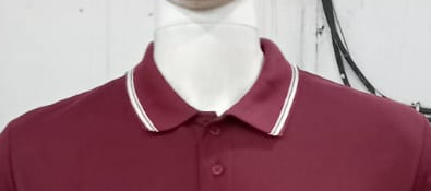 T-SHIRT SAP MATTY PURPLE WITH TWO WHITE TIPPING STYLE NO SMTD-03 PRICE RS 199 Per Piece