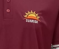 T-SHIRT SAP MATTY PURPLE WITH TWO WHITE TIPPING STYLE NO SMTD-03 PRICE RS 199 Per Piece