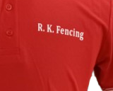 T-SHIRT SAP MATTY RED WITH TWO WHITE TIPPING STYLE NO SMTD-02 PRICE RS 199 Per Piece
