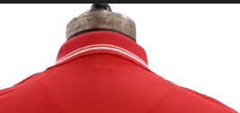T-SHIRT SAP MATTY RED WITH TWO WHITE TIPPING STYLE NO SMTD-02 PRICE RS 199 Per Piece
