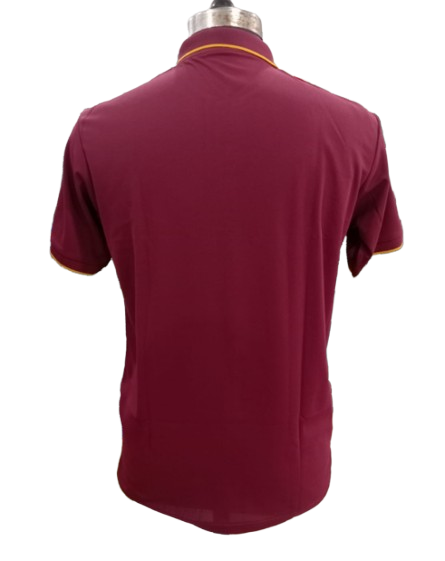 T-SHIRT SAP MATTY MAROON WITH GOLDEN TIPPING STYLE NO SMTS-06 PRICE RS 195 Per Piece