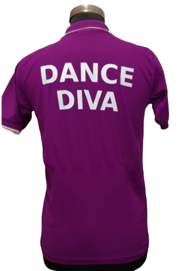 T-SHIRT SAP MATTY PURPLE WITH WHITE TIPPING STYLE NO SMTS-07 PRICE RS 195 Per Piece