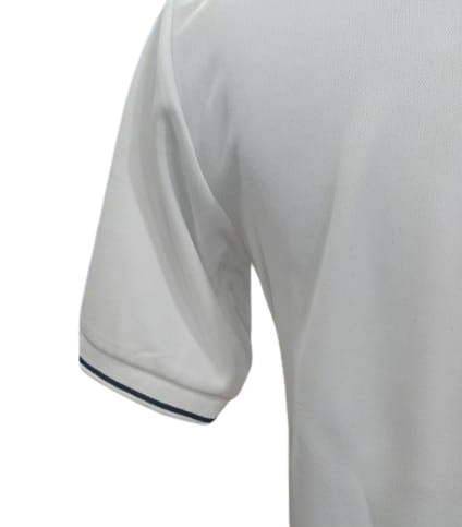 T-SHIRT SAP MATTY WHITE WITH BLACK TIPPING STYLE NO SMTS-01 PRICE RS 195 Per Piece