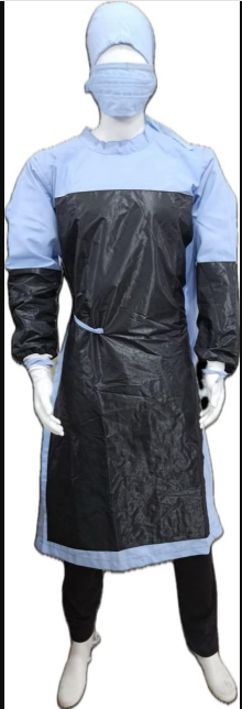 SURGEON GOWN – D-COLOR HALF PVC PROTECTION | SG-016 ₹445