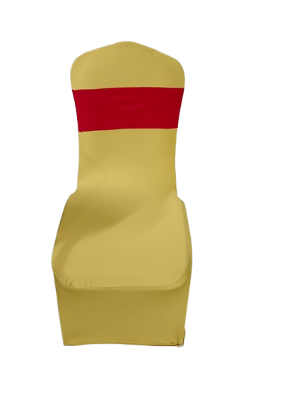 Spandex Banquet Chair Cover with Band | Full Stretch Lycra