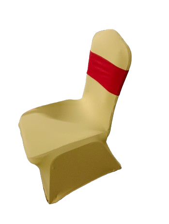Spandex Banquet Chair Cover with Band | Full Stretch Lycra