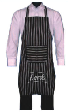 Apron Bip Black Base White Stripe Moq 6