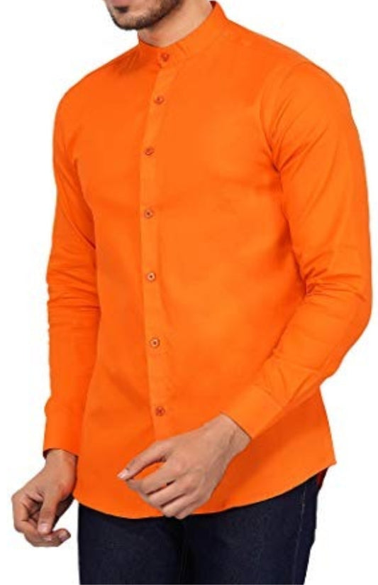 Shirt Formal Stand Collar Executive Style COU-106