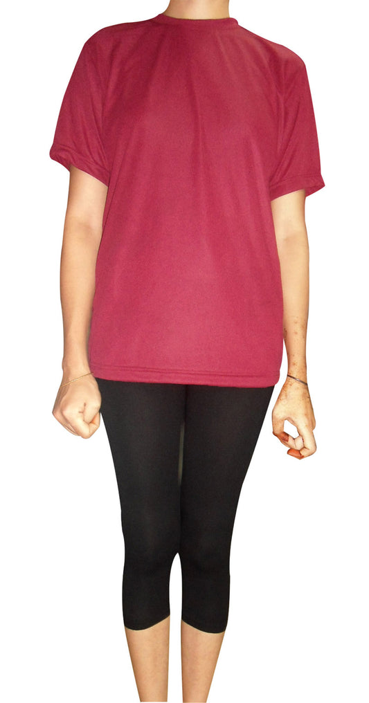 SWIMMING COSTUME FEMALES- T SHIRT WITH LEGGING WITH DIFFERENT DESIGN & COLOURS.