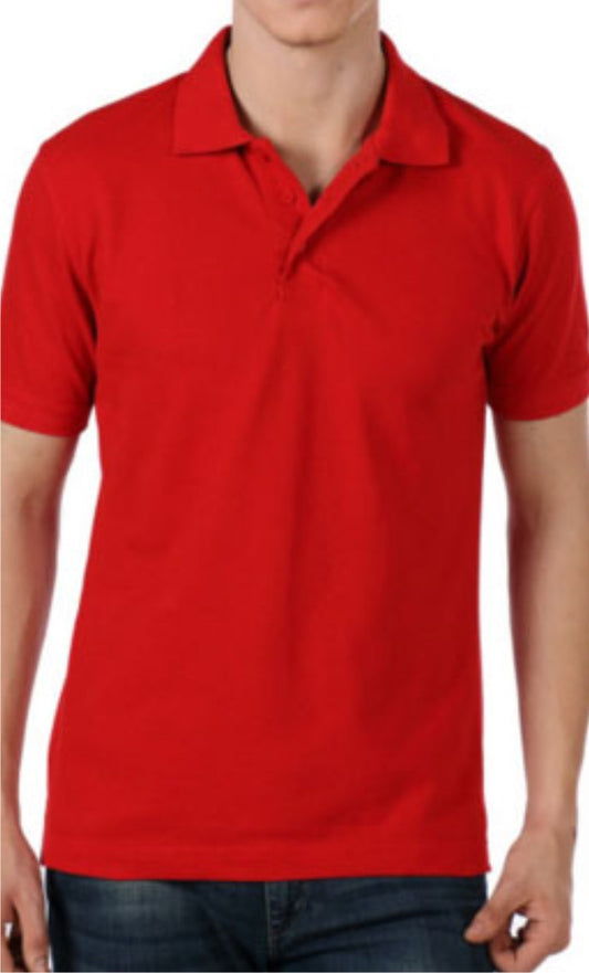 TSHIRT BLENDED COTTON PREMIUM QUALITY  Red