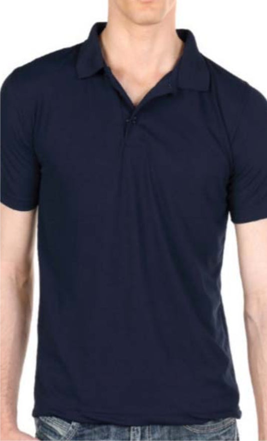 TSHIRT BLENDED COTTON PREMIUM QUALITY   Navy Blue