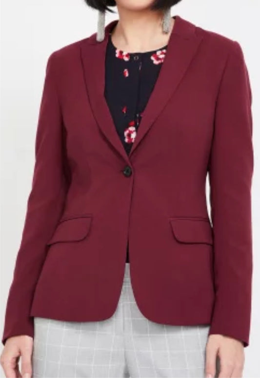 Womens Maroon Blazer Office Wear Party Wear Blazer PRICE RS 1099 PER PIECE. MOQ 1