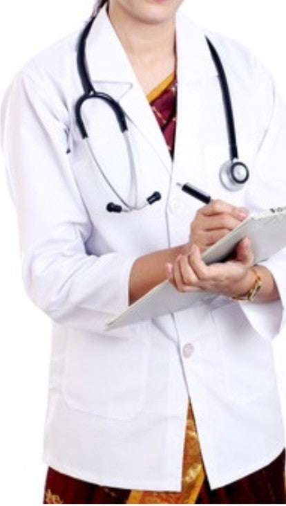 Coat Long Sleeve Doctor-Scientist-Pharmist Beautician Coat DRC-05