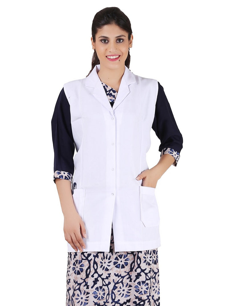 Doctor Coat Sleeve Less LC-35